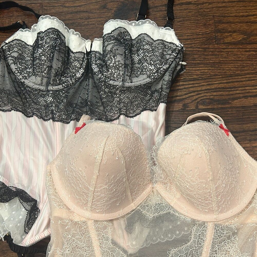 Victoria's Secret Corset Tops Women's Size 36C Lot of 2 NWT - Picture 4 of 4